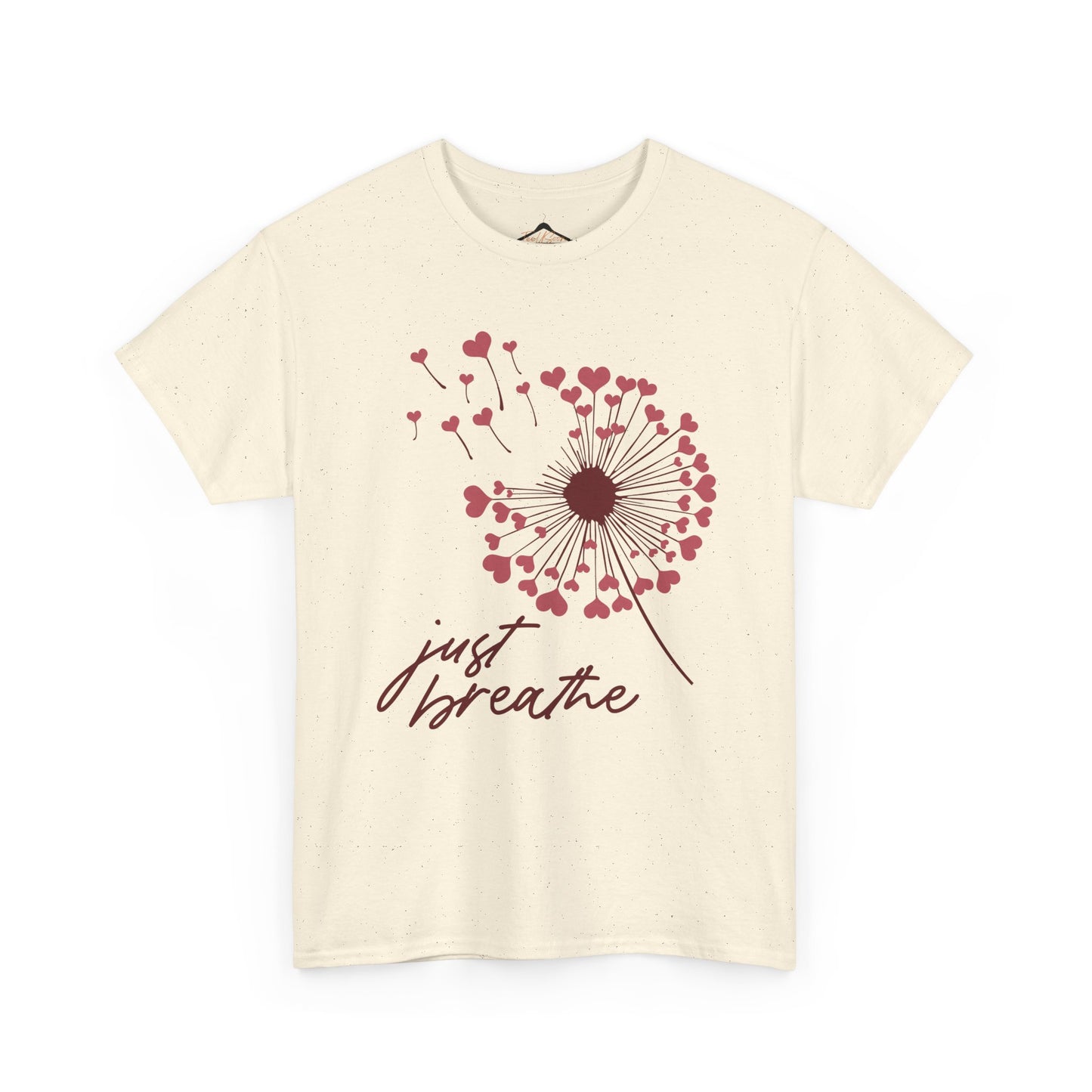 Just Breathe Tshirt, Motivational tee, Heart Graphic,Valentines Shirts For Woman